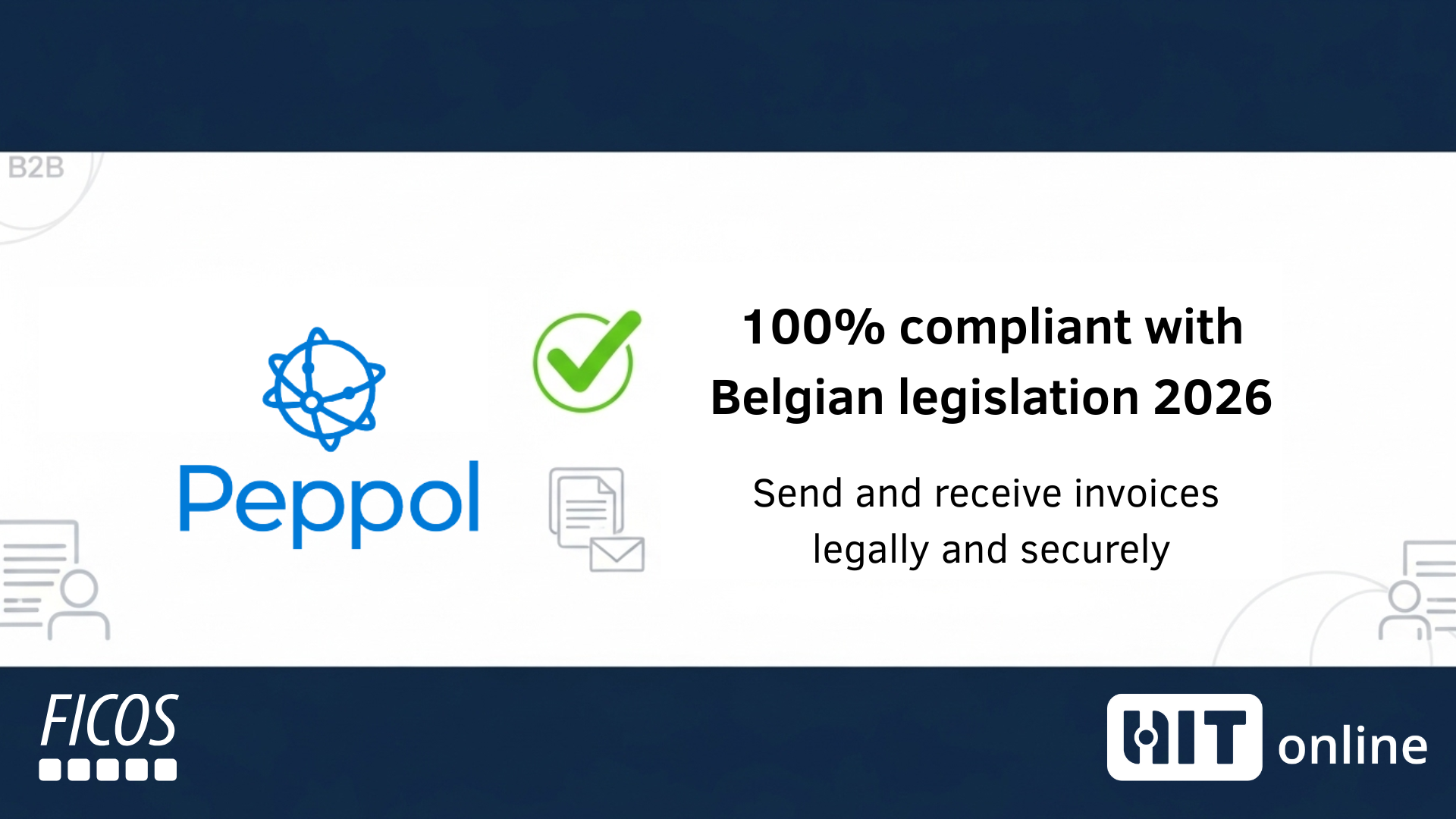 E-invoice Peppol compliant