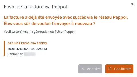 Transactions informations